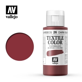 Pintura textil color “Rojo Escarlata” 30 ml. – Plantillas
