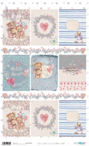 PAPEL ARROZ PAPERS FOR YOU PFY 2269 LITTLE BUNNIES 54x33