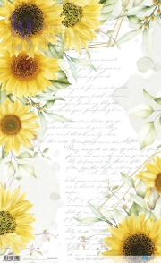 PAPEL ARROZ PAPERS FOR YOU PFY 4331 SUNFLOWERS 54x33