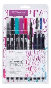 ROTULADOR TOMBOW ABT  SET LETTERING ADVANCED