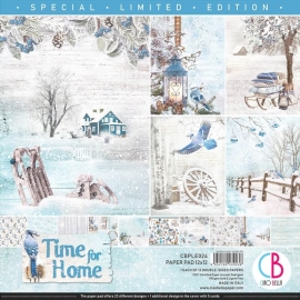 PAPEL SCRAP CIAO BELLA KIT 30x30 TIME FOR HOME LTED  EDITION