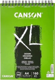 BLOC CANSON XL DIBUJO A4 160 GR 50 H