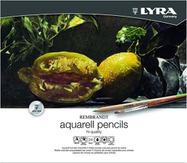 L  PICES ACUARELABLES LYRA REMBRANDT 24 COLORES
