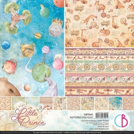 PAPEL SCRAP CIAO BELLA KIT 30x30 THE LITTLE PRINCE PATTERNS