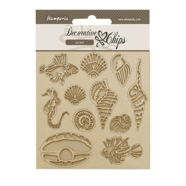 DECORATIVE CHIPS STAMPERIA 14x14 SONGS OF THE SEA