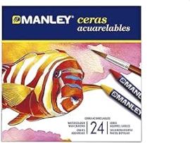 CERAS MANLEY ACUARELABLES 24