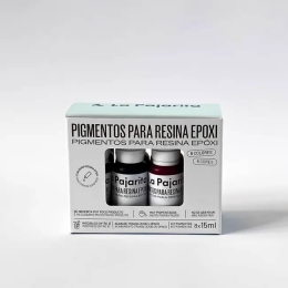 PIGMENTOS PARA RESINA EPOXI SET 8 COLORES x 15 ML